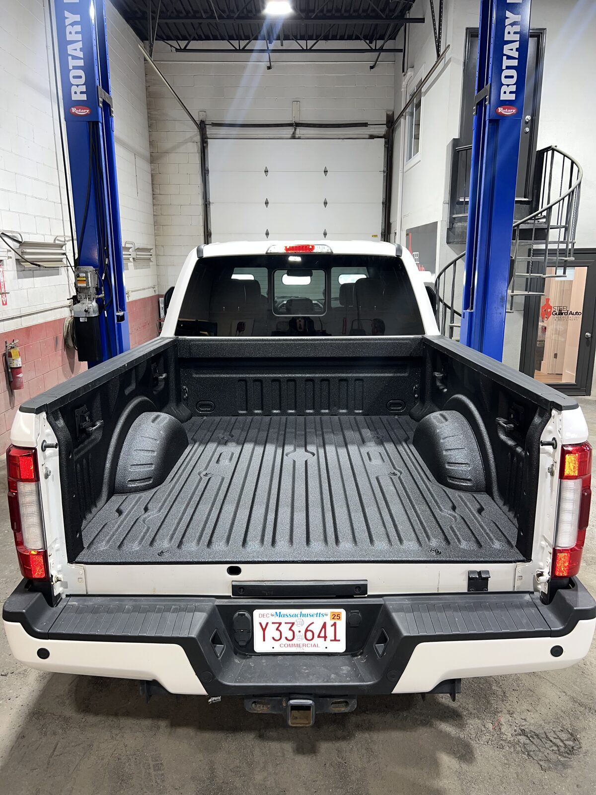 Steel Guard Auto spray-on bed liner in Billerica & Greater Boston